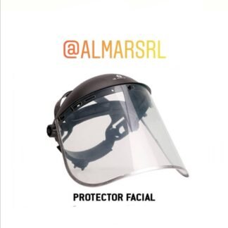 PROTECTOR FACIAL-CUELLO IMPACTOS DE PARTICULAS (VISOR TRANSPARENTE)