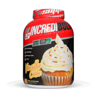INCREDIBULK Ganador de masa muscular 6 LB Vainilla PROSUPPS