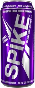 Bebida Energizante SPIKE Grape Purple Surge 16oz