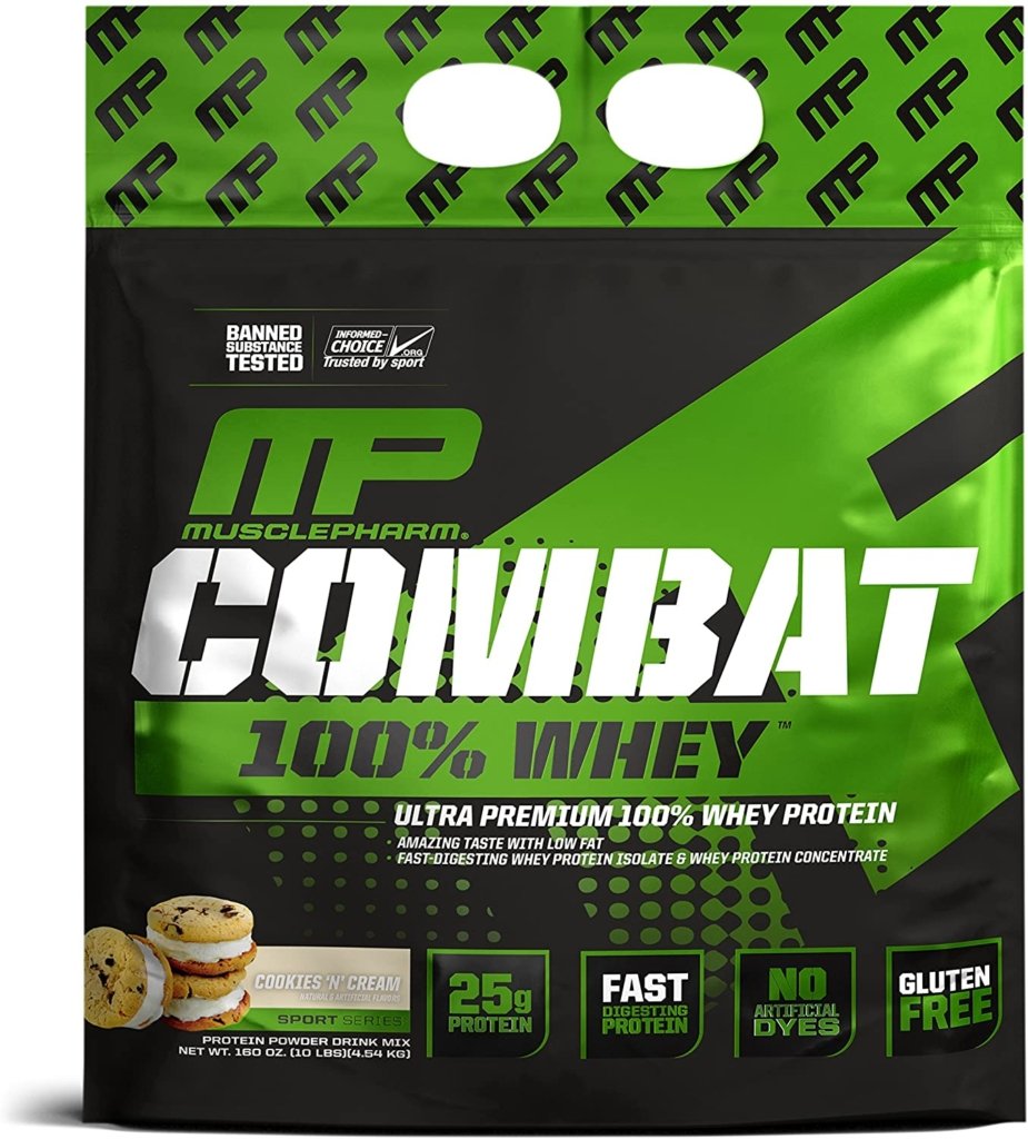 MUSCLEPHARM PROTEINA COMBAT WHEY 10LBS