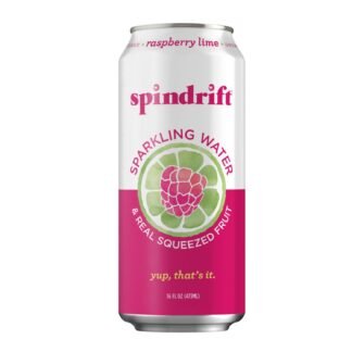 SPINDRIFT Agua Gasificada Raspberry Lime 12oz