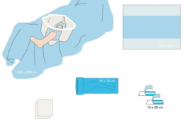 PAQUETE QUIRURGICO ESTERIL ARTROSCOPIA CON BOLSA STANDAR