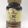 WindMill Zinc Gluconato 50mg 100 Tabletas
