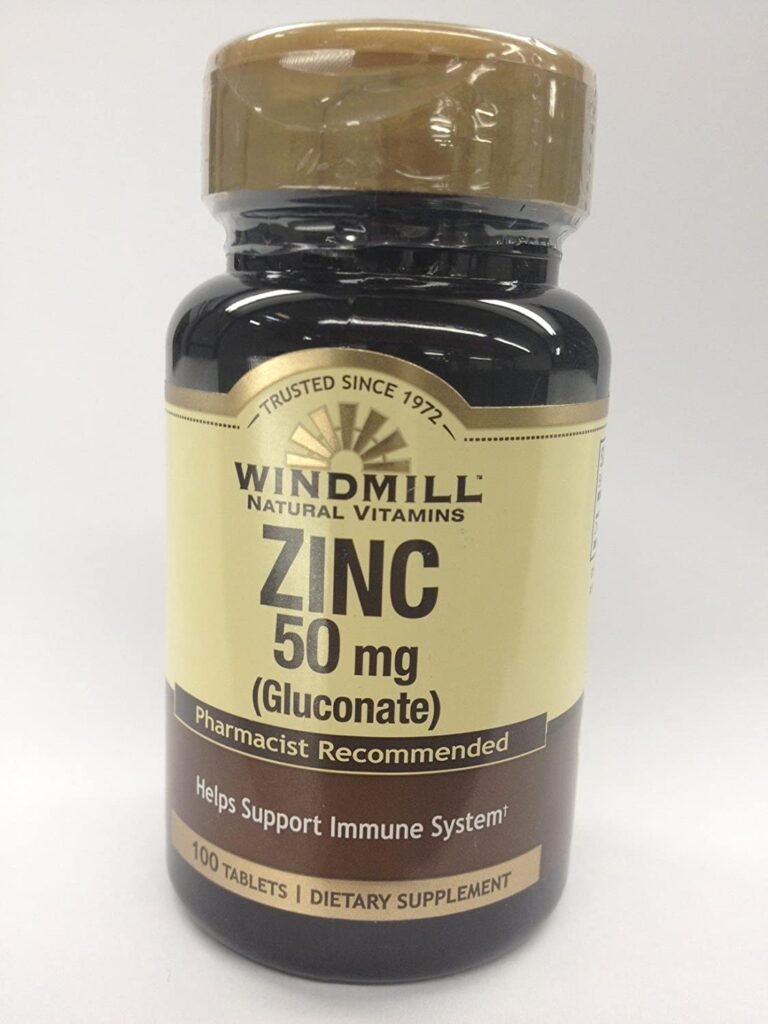 WindMill Zinc Gluconato 50mg 100 Tabletas ALMAR SRL