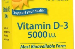 VITAMINA D-3 5000 I.U. SUNSHINE