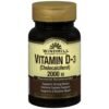VITAMINA D-3 WINDMILL 2000 IU