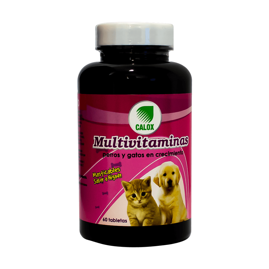 Multivitaminas Crecimiento Calox 60 TAB