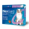 Nexgard Spectra L 15.1-30kg/33.2-66lb Antigarrapatas, Antipulgas Y Antiparasitario Interno.