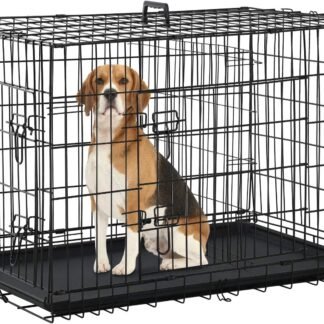 Jaula Para Perro con Bandeja M 30″X19″X22″