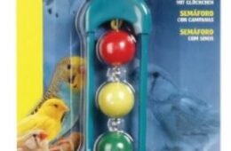 JUGUETE AVE SEMAFORO CON BOLAS Y CAMPANAS