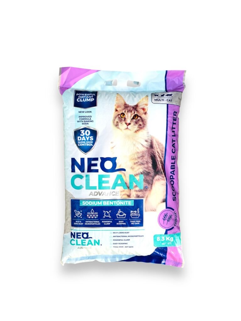 Arena para Gato Neo Clean Lavanda 8.3 kg – Control Superior de Olores