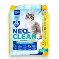 Arena para Gato Neo Clean Limón 25 kg – Saco Ahorro Criadores y Multigatos - Almacenes ALMAR RD
